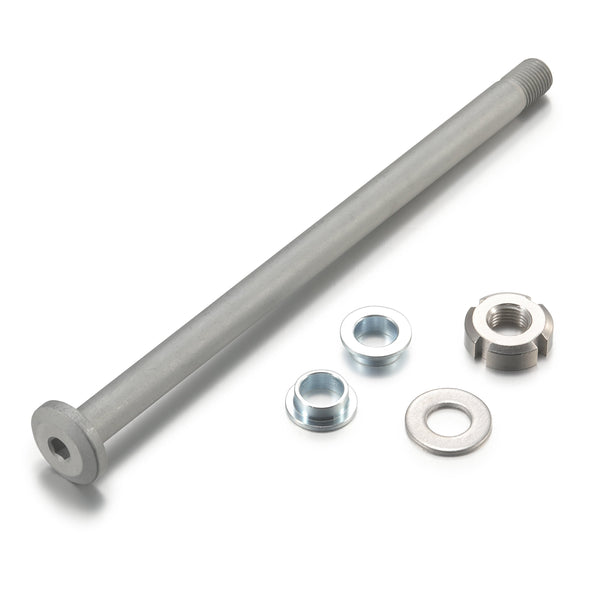 SHE7014 - 12mm Jackshaft Axle + nut + shim + 2 bushings - ProS/SS2.0(2025Version)/SS3.0/SR