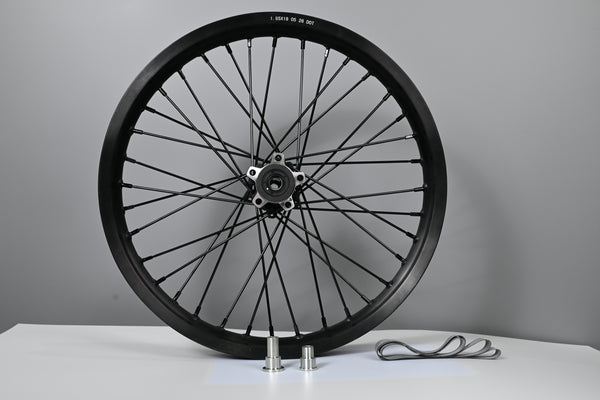 SHE8052 - Rear Hub Assy w/o Tire-1.85*18'' (Straight-pull Hub) - SS3.0/SR/Pro 4.0