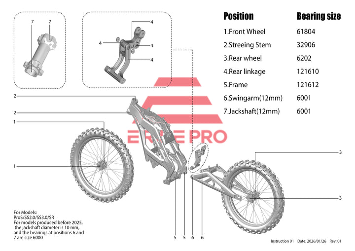 E7087 - Tapered Roller Bearing - All Models