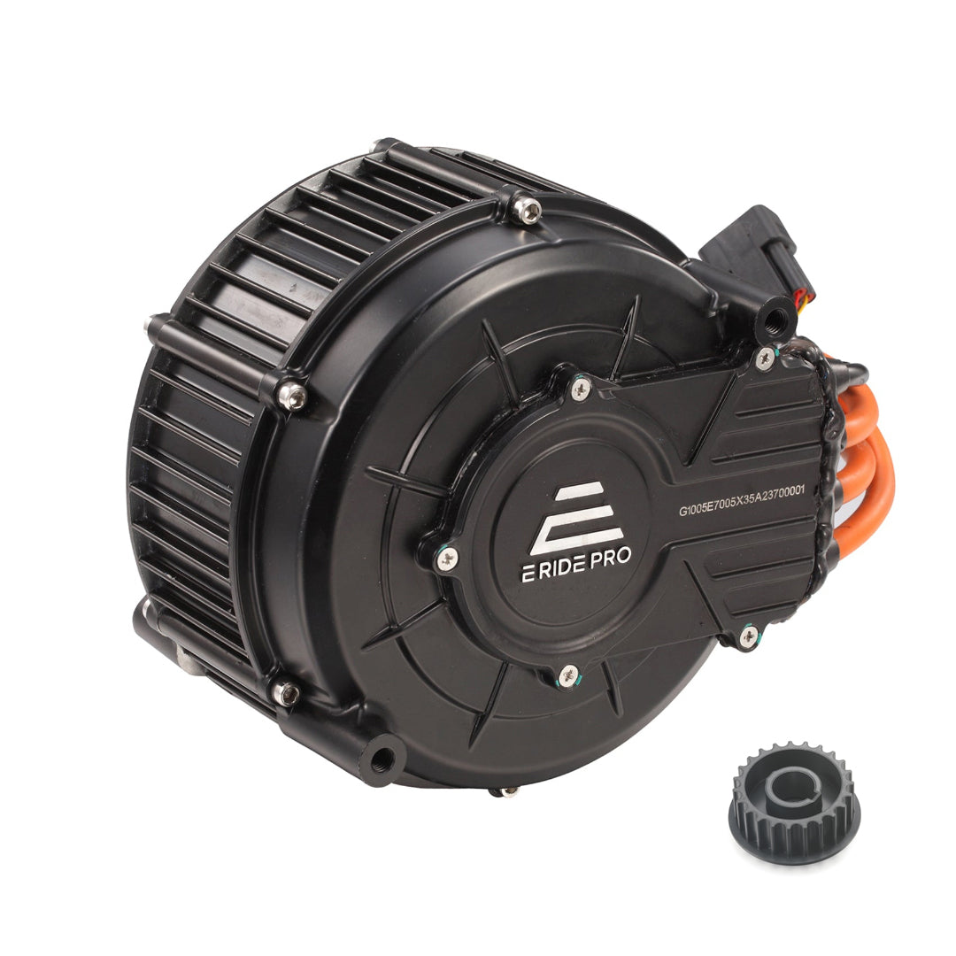 SHE7835 - 5KW Motor with pulley (Peak Power 12KW) (wIth 1gear & bolts kit ) - PRO-SS
