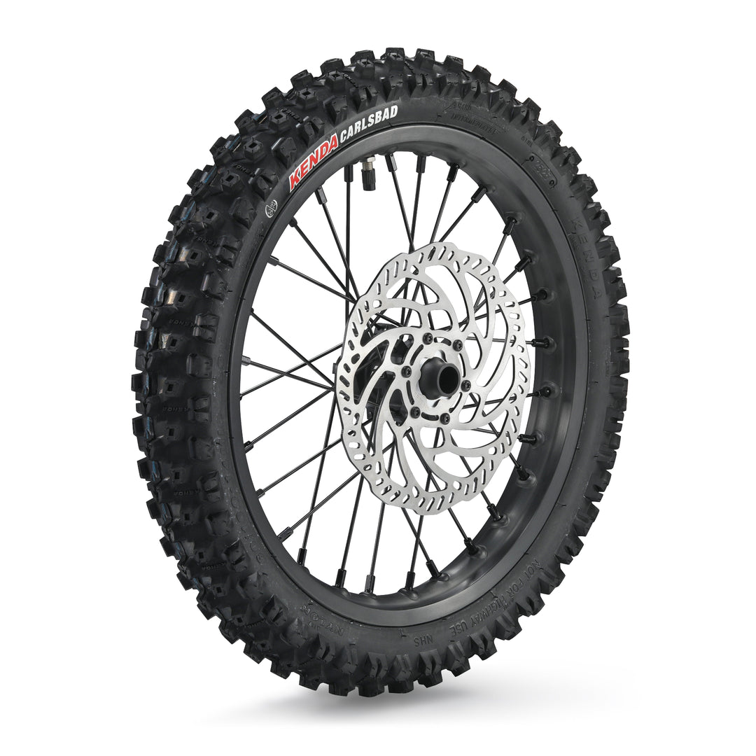 Front Wheel Assembly (FRONT TIRE  +TUBE+rim stripe+Front  Wheel Assembly+front brake disc+Front Wheel Hub Cone Spacer (with  bolts))- MINI