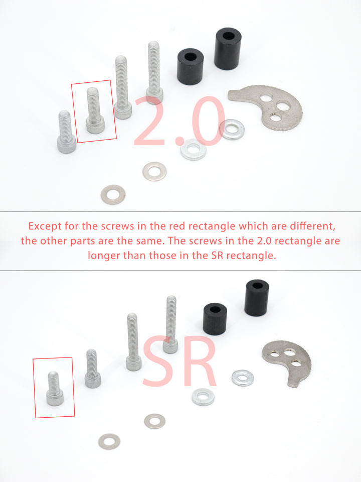 SHE7876 - Motor Mount  Bolts Kit/  Belt Adjustment Kit - SS2.0