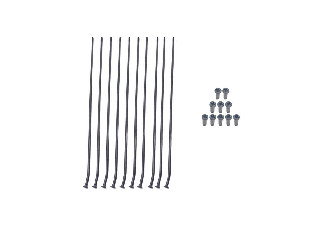 SHE8014 - 16“ Rear Rim Spoke with Nipples Set(10PCS/Set) - SS3.0/SR