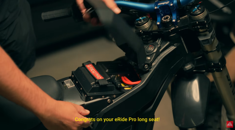 How to install an E Ride Pro long seat kit